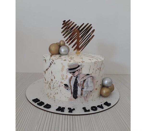 عکس پسرانه برای روی کیک