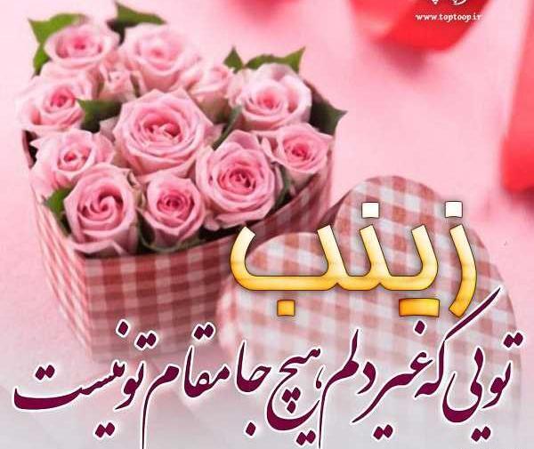 عکس تولدت مبارک زینب رفیق