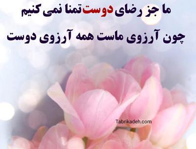 عکس زیبای رفیق