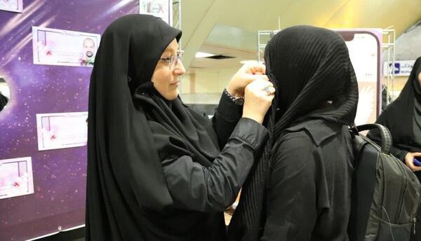 عکس با رفیق چادری