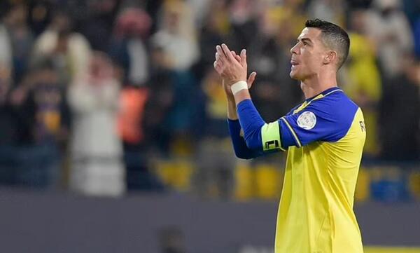 عکس صورت رونالدو در النصر