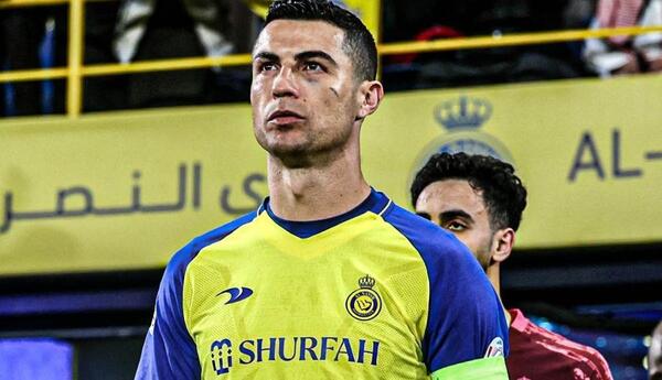عکس صورت رونالدو در النصر