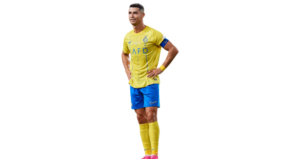 عکس صورت رونالدو در النصر