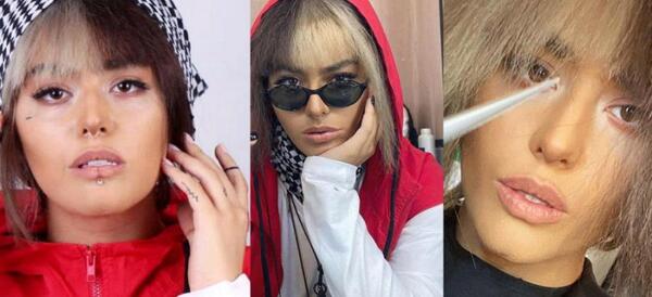 عکس ریحانه پارسا در فیلم گشت ارشاد ۳