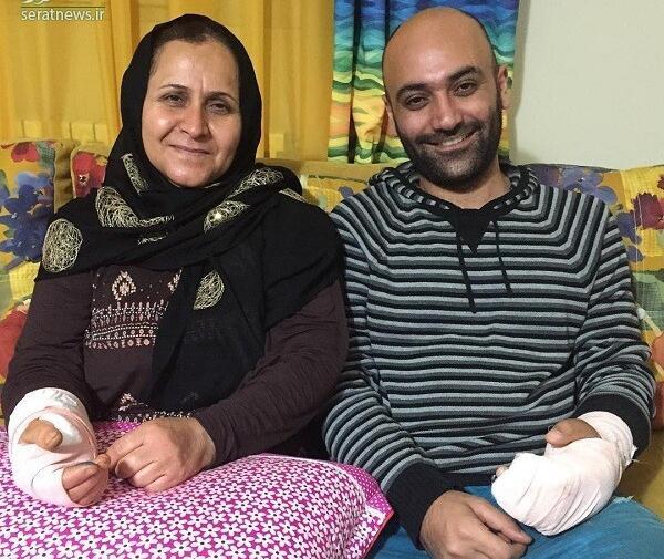 عکس مهدی کوشکی همسر ریحانه پارسا