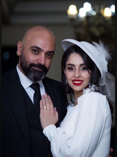 عکس مهدی کوشکی همسر ریحانه پارسا