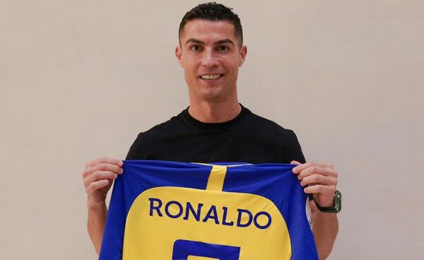 عکس کارتونی رونالدو در النصر