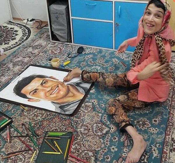 عکس گریه رونالدو و مسی
