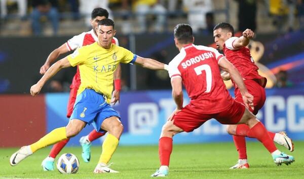 عکس رونالدو لباس پرسپولیس