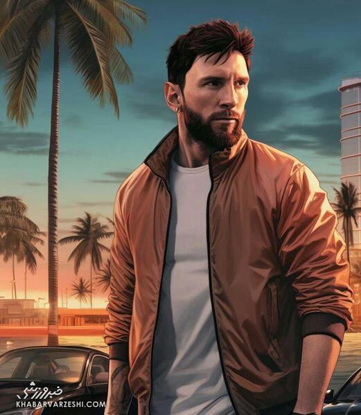 عکس مسی و رونالدو لاتی