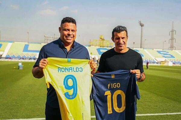 عکس رونالدو نازاریو در رئال مادرید