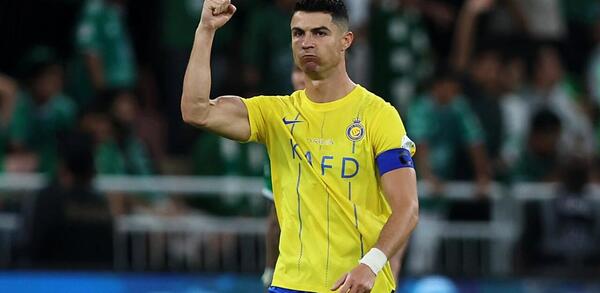عکس ناراحتی رونالدو در النصر