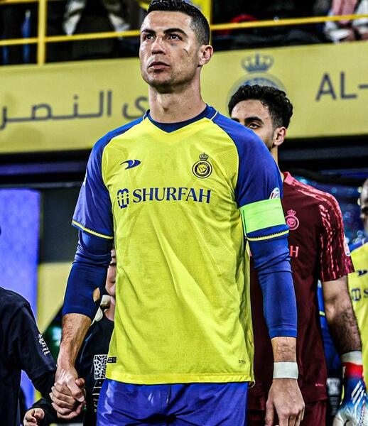 عکس های جدید رونالدو در النصر