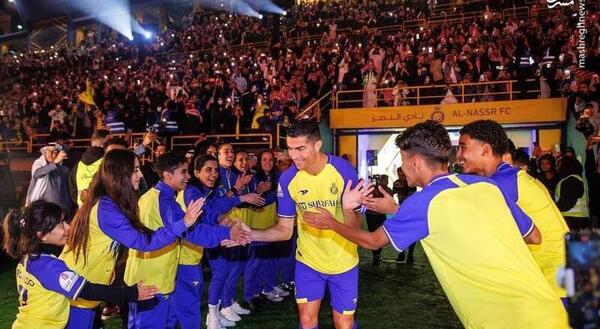 عکس های جدید رونالدو در النصر