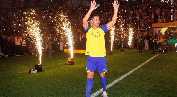 عکس های جدید رونالدو در النصر