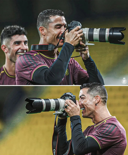 عکس های جدید رونالدو در النصر