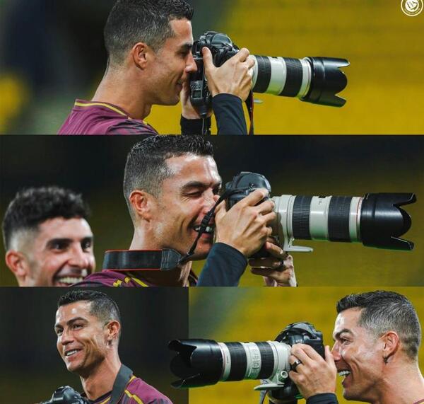 عکس های جدید رونالدو در النصر