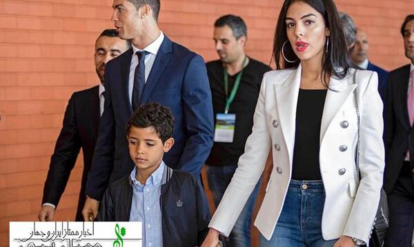 عکس های جدید رونالدو و جورجینا
