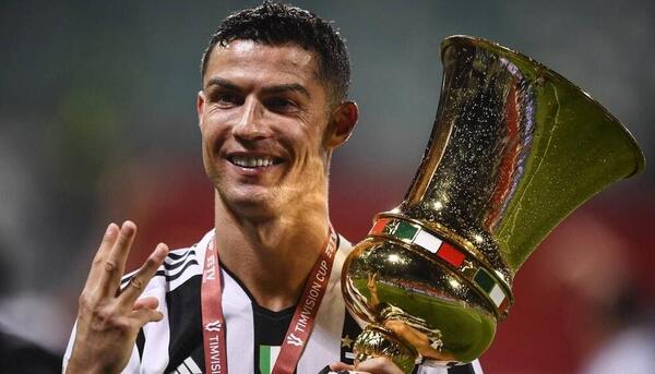 عکس رونالدو با نوشته