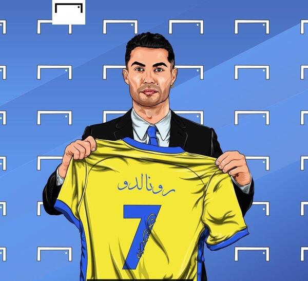 عکس فوتبالی رونالدو در النصر
