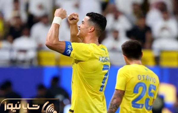 عکس رونالدو در بازی با پرسپولیس