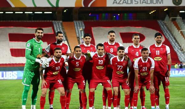 عکس رونالدو در بازی با پرسپولیس