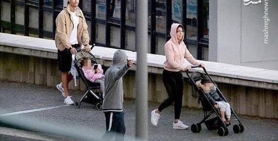 عکس کریستیانو رونالدو و خانواده اش