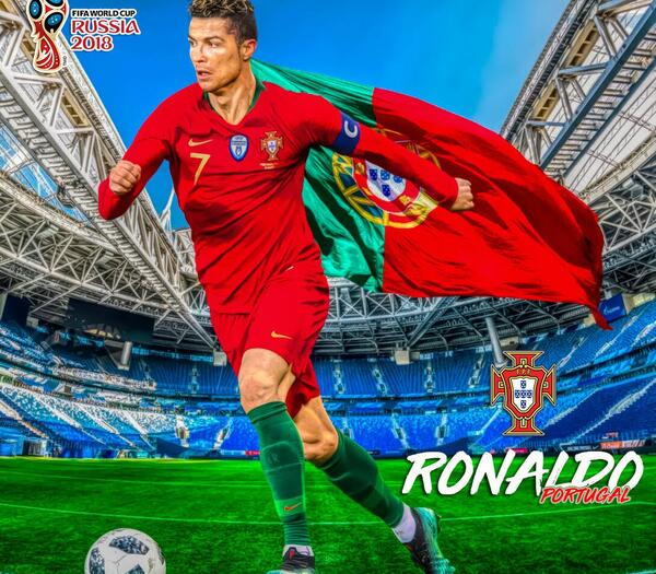عکس رونالدو در جام جهانی 2018