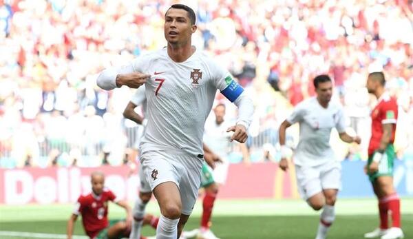 عکس رونالدو در جام جهانی 2018