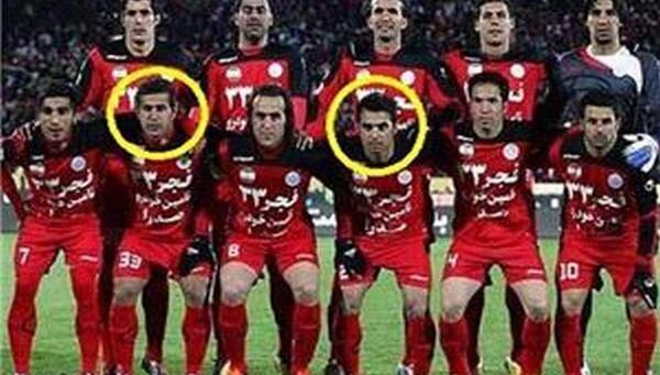 عکس رونالدو در تیم پرسپولیس