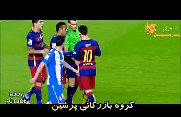 عکس دعوای رونالدو با مسی
