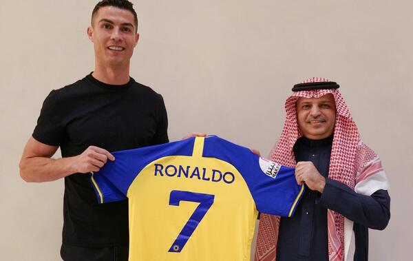 عکس رونالدو از النصر