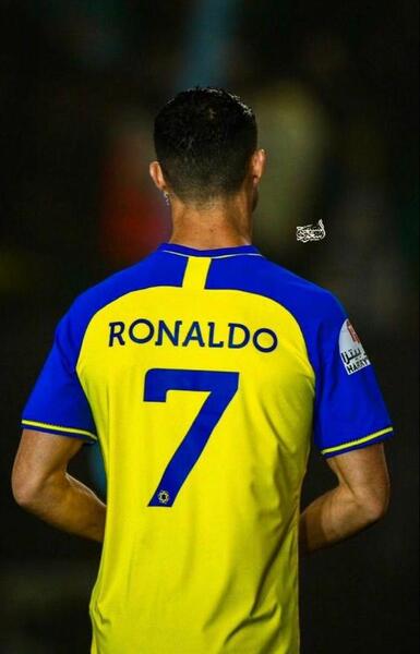 عکس رونالدو از النصر