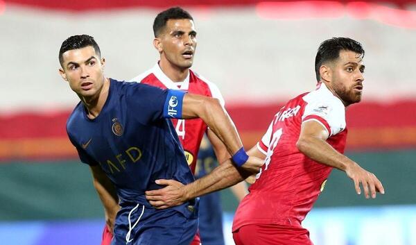 عکس رونالدو تو لباس استقلال