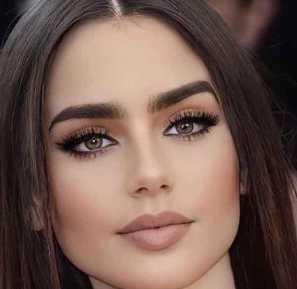 عکس آرایش ساده دخترانه