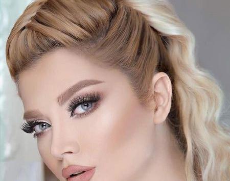 عکس آرایش دخترانه برای عروسی