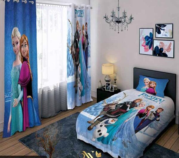 عکس اتاق خواب دخترانه السا و آنا