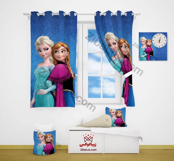 عکس اتاق خواب دخترانه السا و آنا
