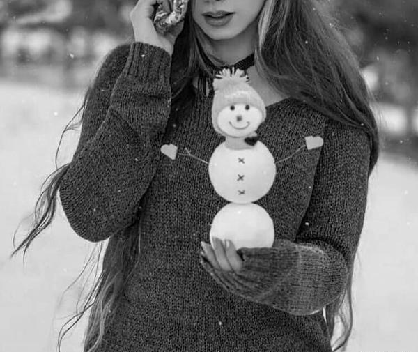 عکس شاخ دخترونه برای اینستا سیاه سفید