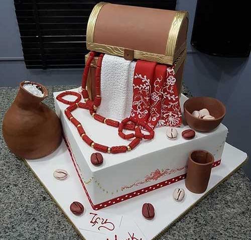 عکس کیک نامزدی رمانتیک