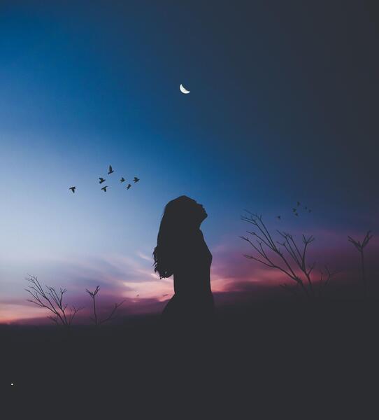 عکس دخترونه تاریک خفن