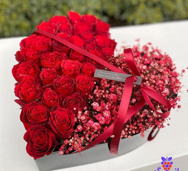 رمانتیک عکس قلب و گل