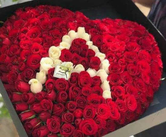 عشق رمانتیک عکس قلب و گل