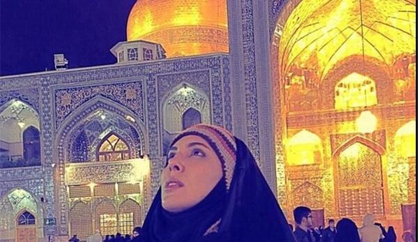عکس دخترونه در حرم امام رضا