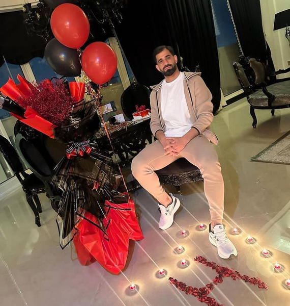 عکس جشن تولد رمانتیک