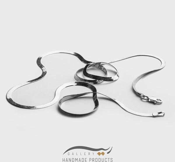 عکس گردنبند نقره ظریف دخترانه