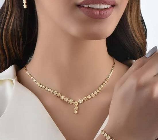 عکس سرویس طلا ظریف دخترانه
