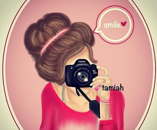 عکس دخترونه فانتزی صورتی