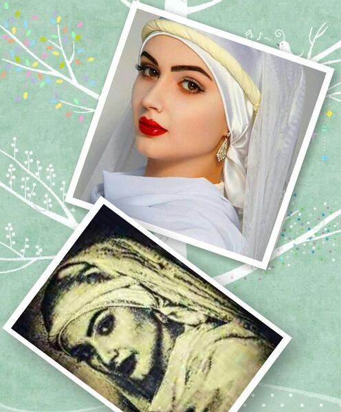عکس واقعی زلیخا در موزه ی مصر