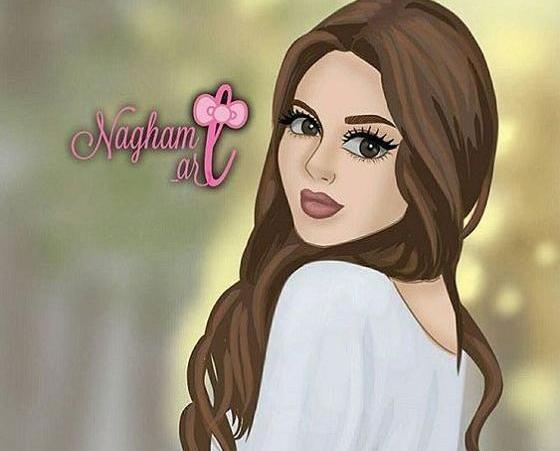 عکس دخترونه کارتونی شیک و باکلاس برای پروفایل
